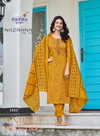 Nazrana Vol 2 By Radhika Jam Satin Kurti With Bottom Dupatta Wholesalers In Surat